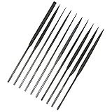 イーバリュー(E-Value) ブラシ・ヤスリ - 精密細工 長8.2幅14高0.3cm 10個セット