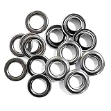 アイレット ３０ 内径１５ｍｍ 真鍮 黒ニッケルメッキ ブラック 5セット