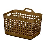 バスケット ポピンズバスケット M ブラウン 1571