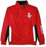 Houston Rockets NBAマジェスティックBoys Full Zipトリコットトラックジャケットレッドユースサイズ L