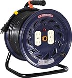 [1255142]日動　電工ドラム　標準型１００Ｖドラム　２芯　５０ｍ NF504D