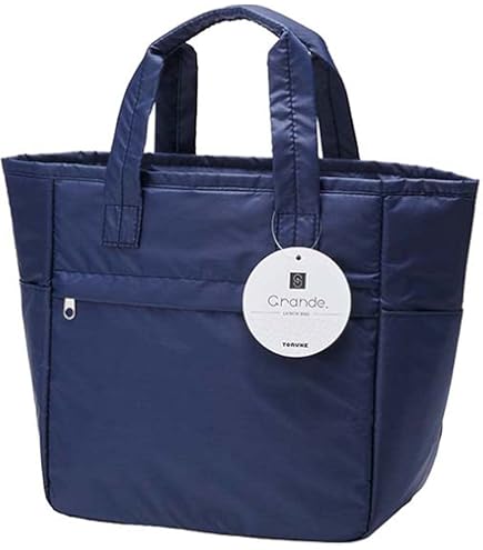 Amazon｜トルネ 保冷 ランチバッグ GRANDE ブラック P-3524｜ランチ