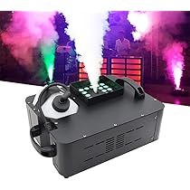 Amazon.co.jp: フォグマシン 1500W スモークマシン 24個のLED