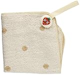 Solby オーガニック・ループ付きハンカチ/いちご 【タオル地】【日本製】 AKSB01003