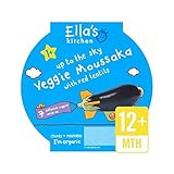 キッチン少し大きい食事野菜ムサカステージ4 200グラム (Ella's) (x 4) - Ella's Kitchen Little Big Meal Veggie Moussaka Stage 4