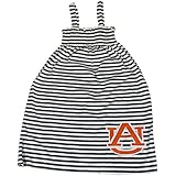 オーバーンタイガース公式NCAAストライプノースリーブスモックドレスW /大きなロゴ。Fanatic 3 T by Glitterギア