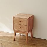 端材を集めて作ったアルダー材のサイドチェスト