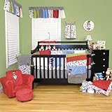 Trend Lab 3 Piece Crib Bedding Set - Dr. Seuss Cat in the Hat by Trend Lab