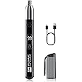 Nose Hair Cutter, Men's, Women's, Etiquette Cutter, Small, 3 in 1, LCD Power Display, USB Rechargeable, Nose Hair Shaver, Ear Shaver, Eyebrow Cutter, Eyebrow, Ears, Nose Hair Cutter, Washable, Unisex
