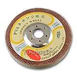 Toolocity HLPVAMS10 MS Styple 4-Inch PVA 800 Grit Marble Polishing Pads, 10-Piece [並行輸入品]