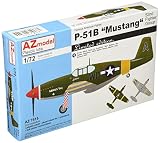 AZ model 1/72 アメリカ空軍 P-51B マスタング 「第52戦闘飛行隊」 プラモデル AZM7515
