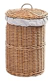 ラタン 大容量ランドリーバスケット 雑貨 ランドリー バスケット サニタリー 収納 籐 脱衣所 洗面所 アジアン ナチュラル 大容量 代引不可 ポイント10倍
