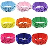 ベビーGirls幼児幼児新生児ヘアバンド縄目ヘアバンドターバンヘッドラップ