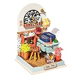 つくるんです® 日本語説明書付 DIY ミニチュアハウス ドールハウス スイートホームシリーズ (ミニスタディ)