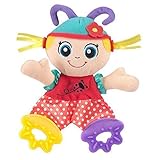 New Cute Infant Plush Toy Comfort Towel With Sound Paper And Baby Teether [並行輸入品]