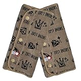 抱っこひも用 よだれカバー 今治タオル Tie&jewelry (jewelryパウダーグラウン)