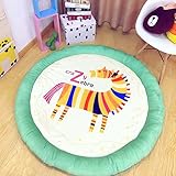 ゼブラ 漫画 プレイマット 可愛い ベビー ベビージム カーペット 丸型 遊びマット 赤ちゃん