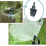 amzmonnsuta 5枚噴霧器の向きアクセサリー灌漑継手