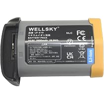 Amazon | WELLSKY LP-E19 LP-E4N LP-E4 互換バッテリー 端子保護カバー