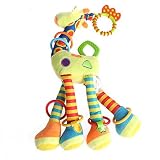 Kids Toy – Lovely動物デザインHandbells Developmentalトイベッドベル子供ベビーソフトおもちゃRattle