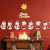 ウォールステッカー クリスマス パターンD