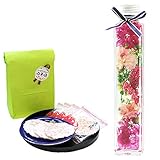 ハーバリウム ギフトラッピング無料 メッセージカード付き (マゼンダ)