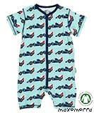 北欧スウェーデンのベビー服 ショートオール Racer Car 3-9ヶ月 9-18ヶ月 Maxomorra マクソモーラ (68)