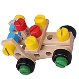 アラジン子供の取り外し可能な木製の車のおもちゃ [並行輸入品]