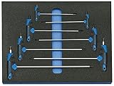 ゲドレー(Gedore) ソケットレンチ 2/4 CTモジュール 7個セット 2005 CT2-2143 KTX
