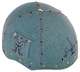 Hannah Montana Hardshell Denim Multisport Helmet For Child Ages 5+ by Disney