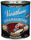 Rust-Oleum 239585H Varathane Water Based Stain and Polyurethane, Quart, Cabernet [並行輸入品]