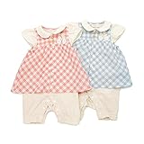 Biquette Club(ビケットクラブ) 半袖グレコ (70～80cm) キムラタンの子供服 (10163-161b) ピンク 70