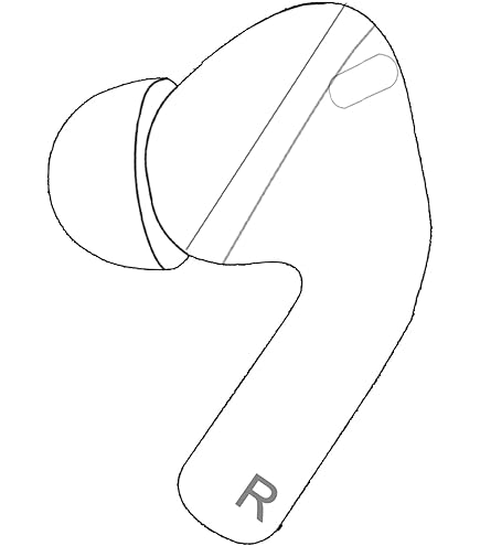 Amazon | オリジナルA2083 右イヤホン交換用 AirPod Pro 第1世代用