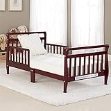 Big Oshi Classic Sleigh Toddler Bed, Cherry by Big Oshi [並行輸入品]