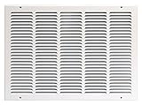 Speedi-Grille SG-2016 RAG 20-Inch by 16-Inch White Return Air Vent Grille with Fixed Blades [並行輸入品]