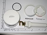 Grohe 46 043 L00 Ladylux Handle Assembly, White Finish [並行輸入品]