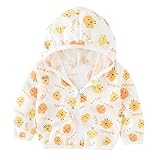 COCO1YA(ココイチヤ) 子供用 春夏 日焼け止め 紫外線 冷房 対策 薄手 男女兼用 涼しい 可愛い 蚊を防ぐ 通気性良い コート 軽い 三色