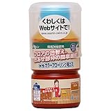 和信ペイント 水性カラーフローリング用ニス 色あせたフロア材の補修・塗りかえに ウッディメープル 100ml