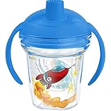 TervisスーパースペイシーSippy Cup with Lid、6オンス、クリア