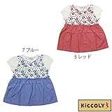 【SiShuNon/Kiccoly】花 レース チュニック キッコリー 140 3 レッド