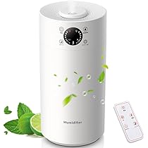 Amazon.co.jp: 加湿器 大容量 5Lタンク【UVライト除菌・上から給水