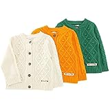 【アウトレット】 Youpi! カーディガン(80～130cm) キムラタンの子供服 カラシ 90 ( 19012x19312-143 )