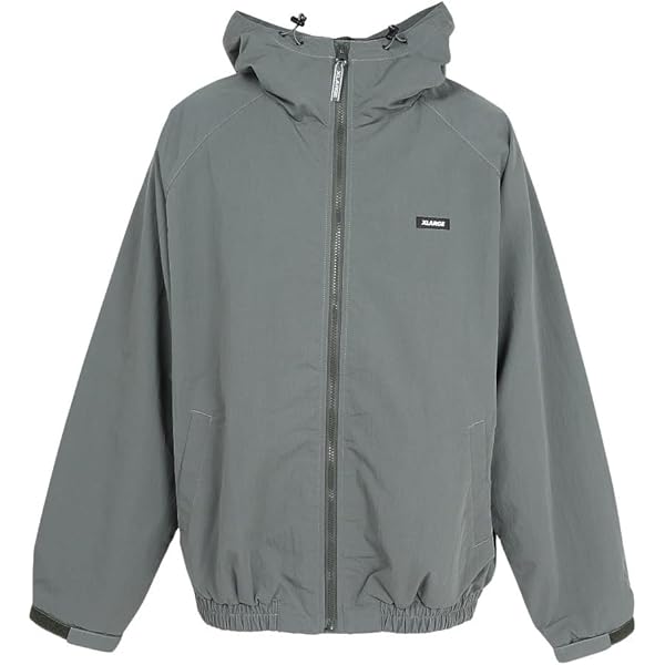 Amazon | [エクストララージ] ジャケット CONTRAST STITCH HOODED