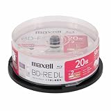 マクセル 録画用ブルーレイディスク BD-RE DL 20枚入り maxell [20枚 /50GB /インクジェットプリンター対応] BEV50WPH.20SP