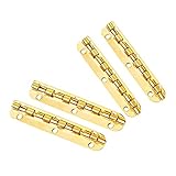 4個入り 蝶番 木箱用のヒンジ　キャビネットドアハード ウェアヒンジ 手芸 手作り パーツ 金具 ネジに付き