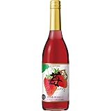 旬のワイン 苺のワインスパークリング [ NV スパークリング 甘口 日本 600ml ]