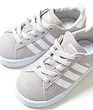 【11cm-16cm】adidas CAMPUS EL I アディダス キャンパス EL I グレー×ホワイト キッズ スニーカー 子供靴 15cm,-