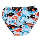 スタイリッシュな再使用可能な洗濯可能なスイムおむつ泳ぐおむつユニセックスベビー用2-3歳、＃13