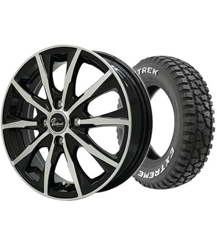 Amazon | 145/80R12 ホイールセット MAXTREK EXTREME RT+VT-S12 12x3.5