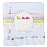 Mineneスーパーソフトぬいぐるみwith Circles (ブルー/ホワイト)